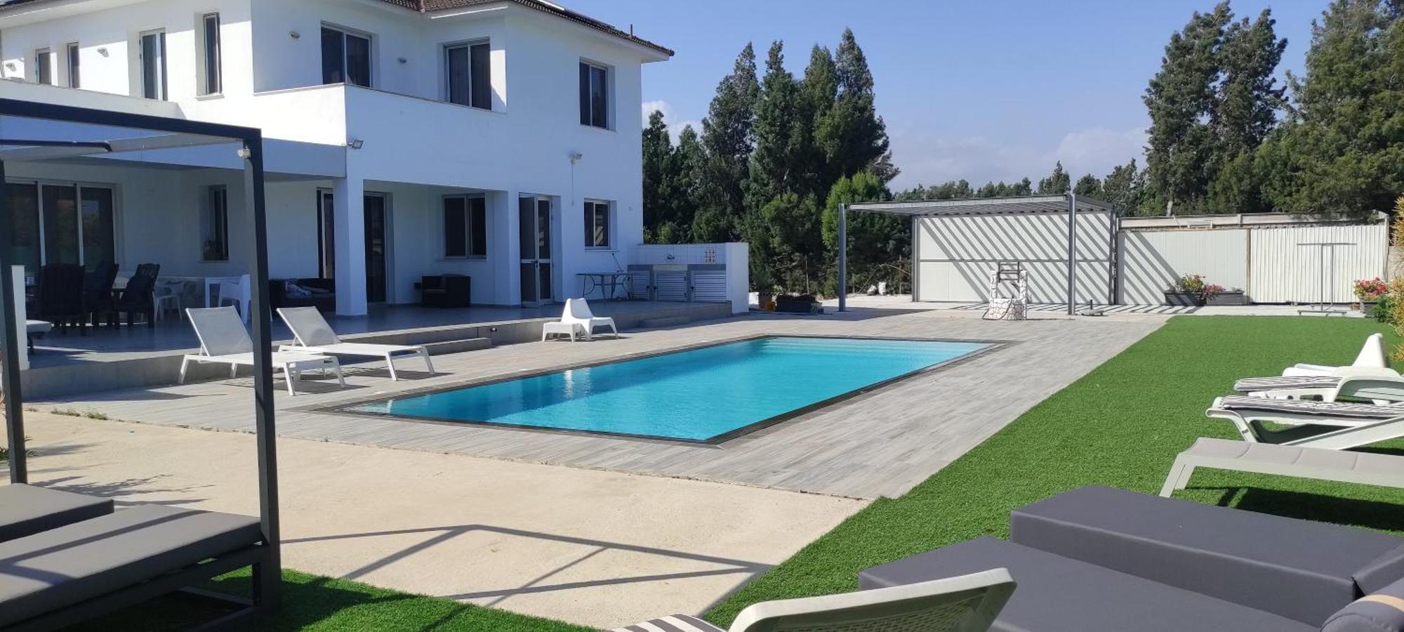 Kiti Village Villa, Cyprus, Salt-Water Pool, 6 Bedrooms, Larnaca المظهر الخارجي الصورة